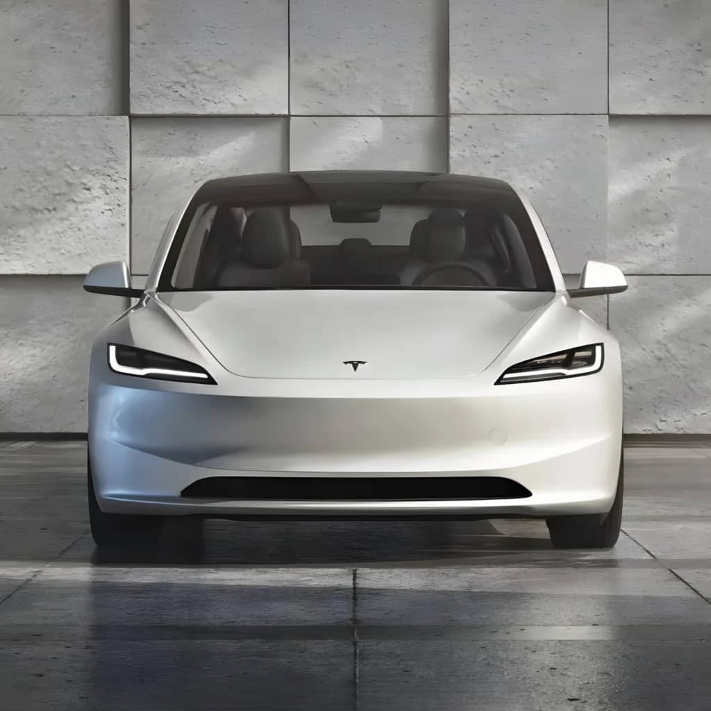 tesla model 3 highland white by clevisco