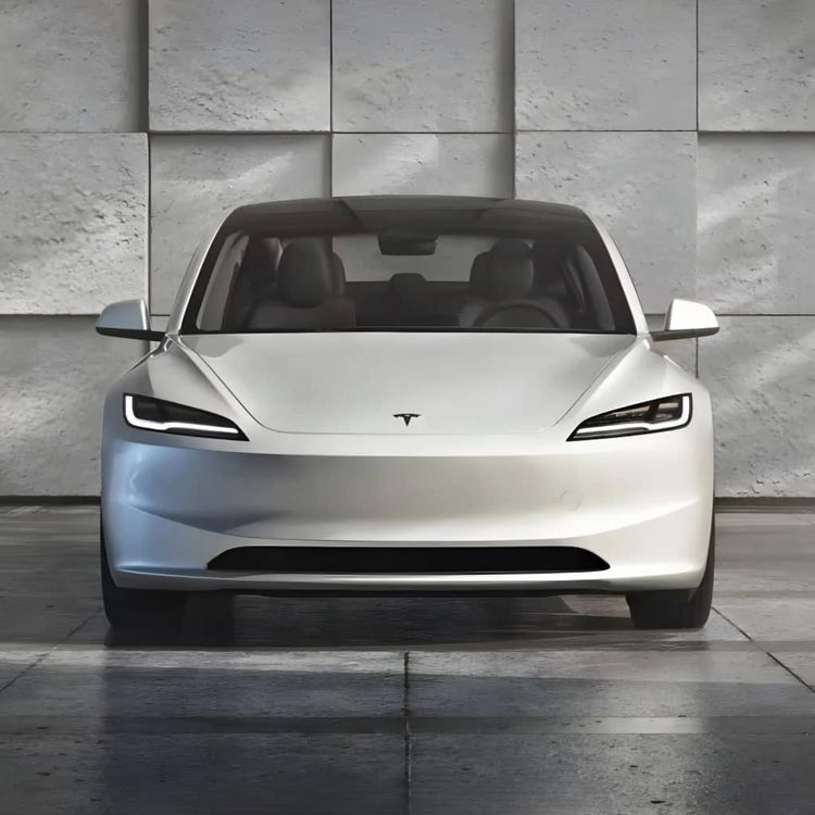 tesla model 3 highland white by clevisco