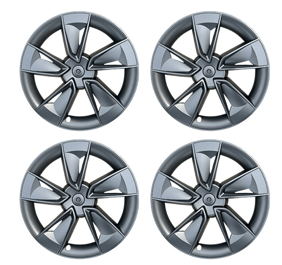 Clevisco Gun Gray Wheel Caps MY 2025