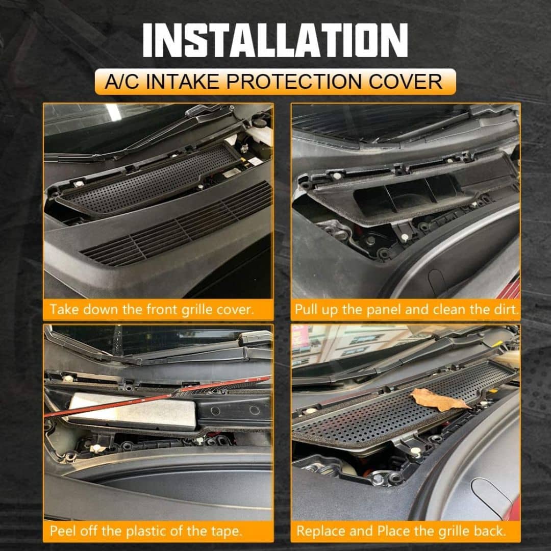 Cleviscoautomotive Tesla Accessories Air Inlet Filter