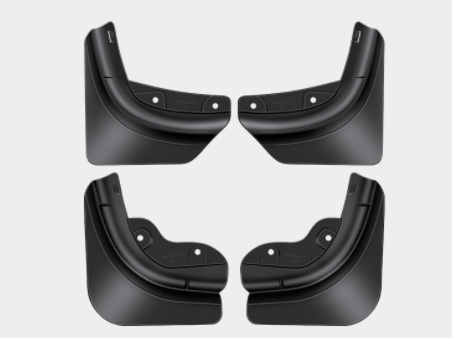 Cleviscoautomotive Tesla-Compatible Accessories MY 2025 Mud Guards