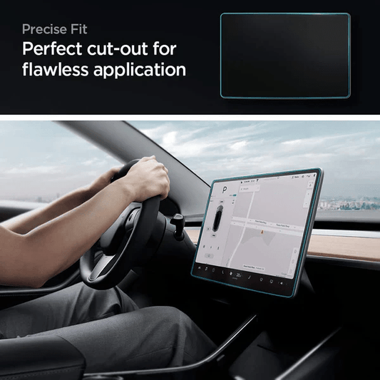 Cleviscoautomotive Tesla Accessories Clear Model 3 2024 Highland Screen Protector v2