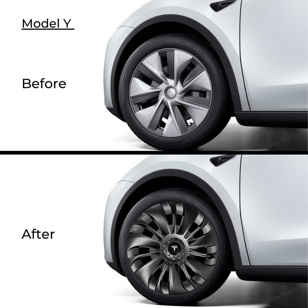 Cleviscoautomotive Tesla Accessories Wheel Caps Y