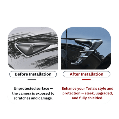 Clevisco Tesla Accessories M3 Side Camera Indicator Protection Cover