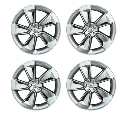 Clevisco Glossy Silver Wheel Caps MY 2025