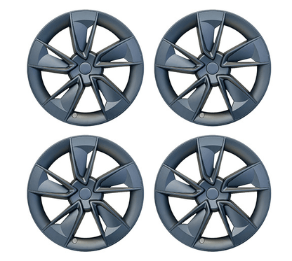 Clevisco Matte Black Wheel Caps MY 2025