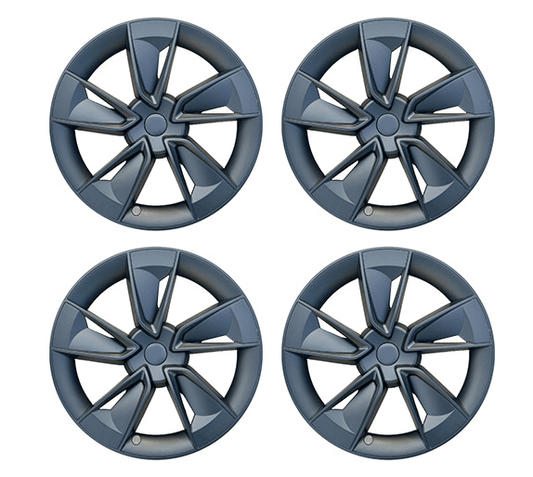 Clevisco Matte Black Wheel Caps MY 2025