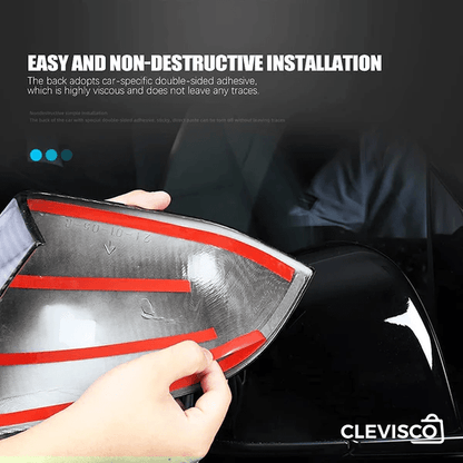 Cleviscoautomotive Tesla Accessories ABS Mirror Cover