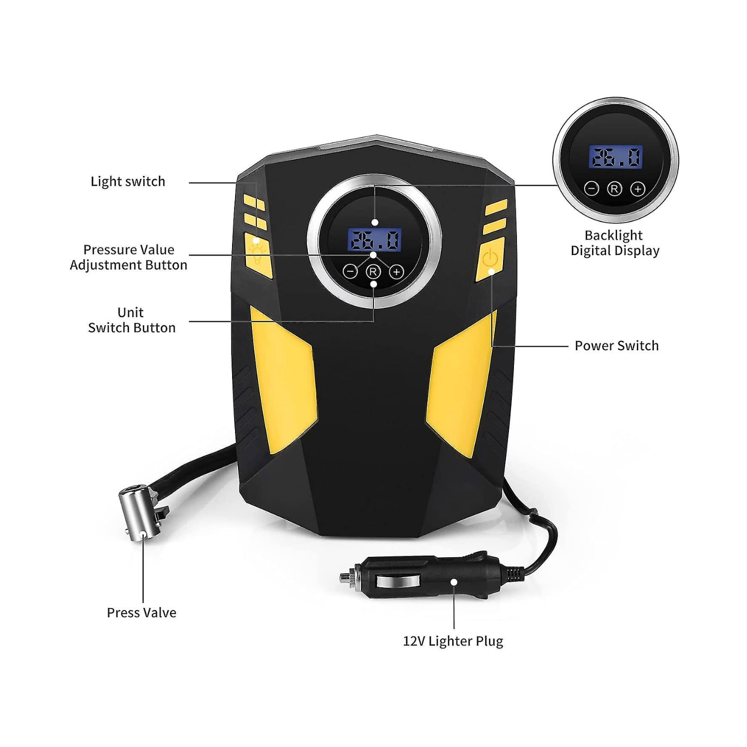 Cleviscoautomotive Tesla Accessories Air Compressor