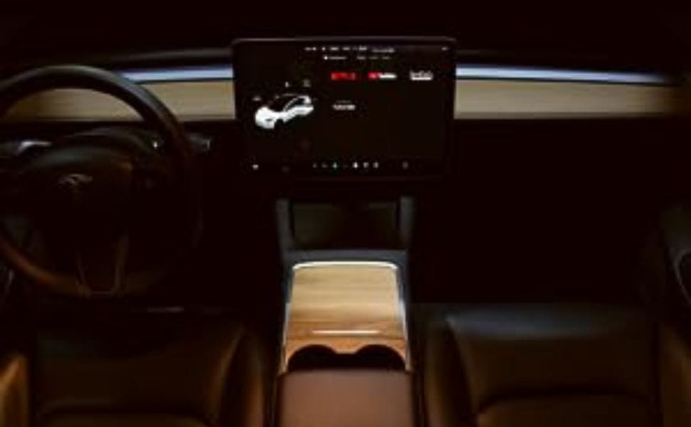 Cleviscoautomotive Tesla Accessories Console Wrap