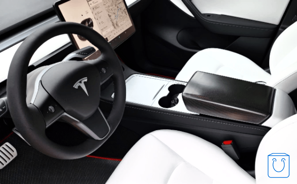 Cleviscoautomotive Tesla Accessories Console Wrap