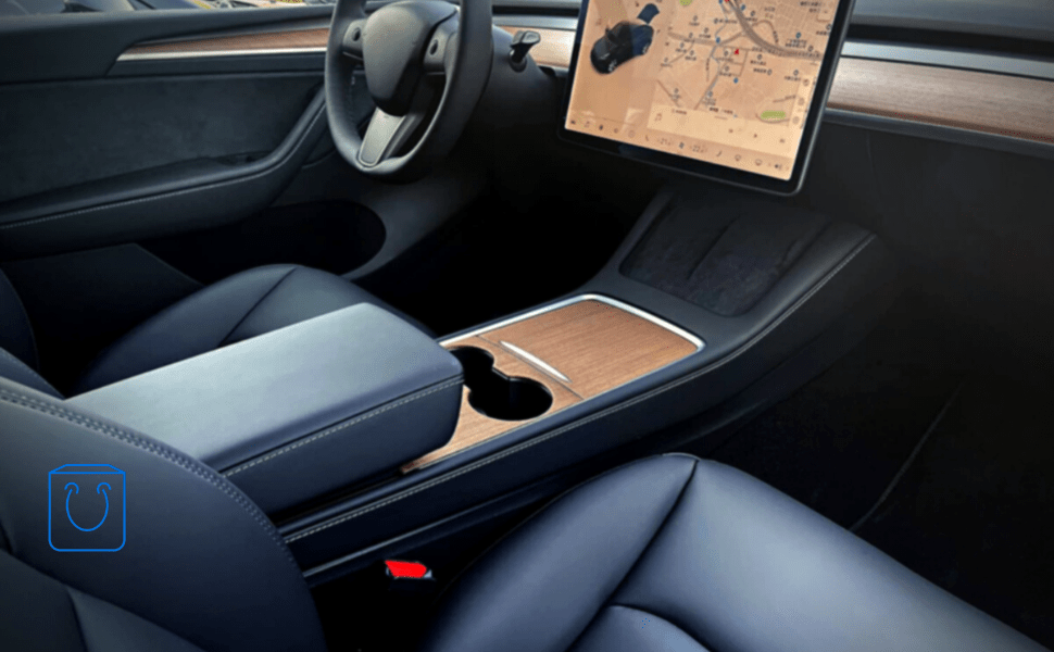 Cleviscoautomotive Tesla Accessories Console Wrap