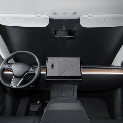 Cleviscoautomotive Tesla Accessories Model 3 24/25 Front Shades 3 24/25