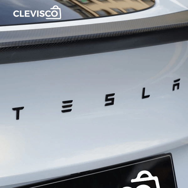 Cleviscoautomotive Tesla Accessories Logo Cover