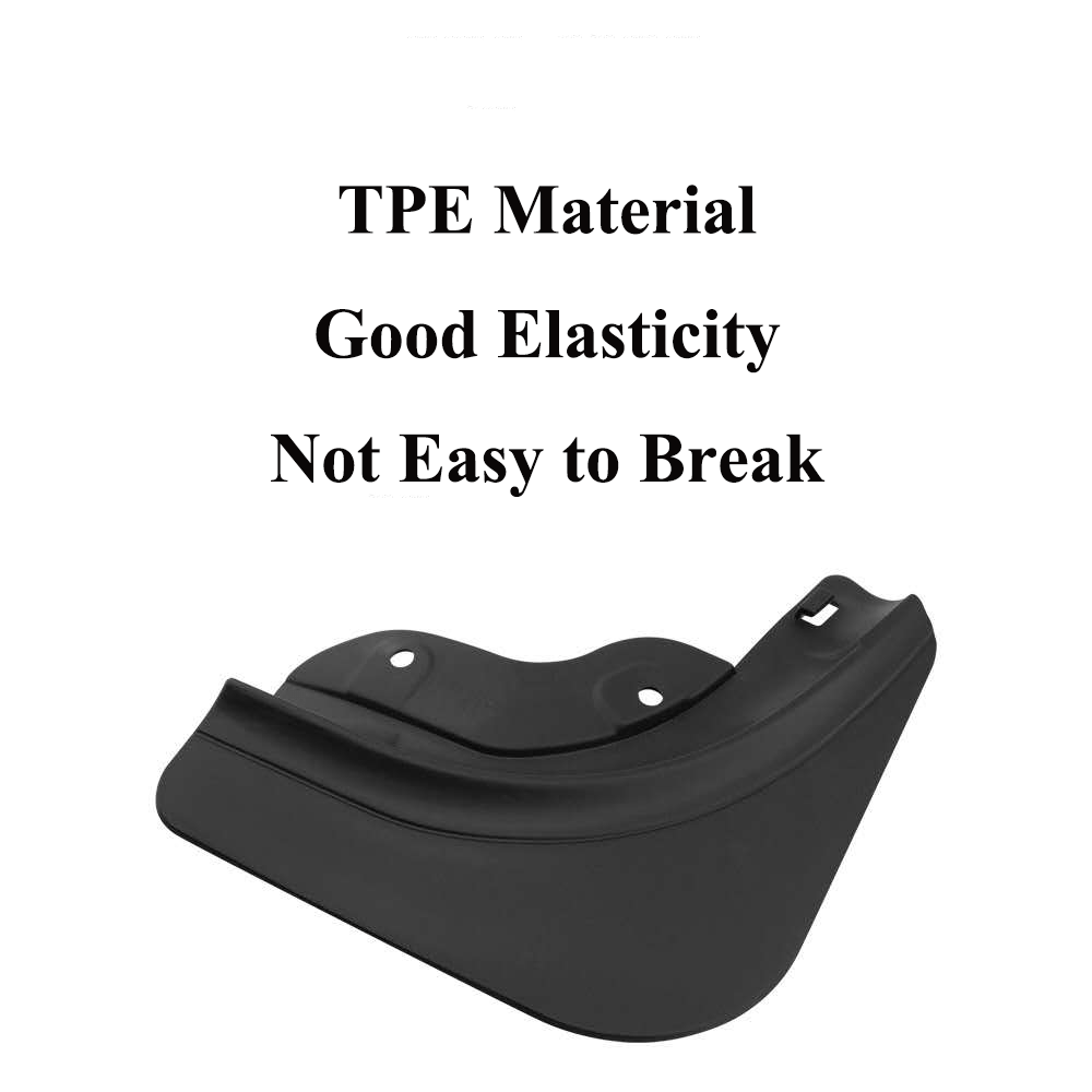 Cleviscoautomotive Tesla-Compatible Accessories MY 2025 Mud Guards