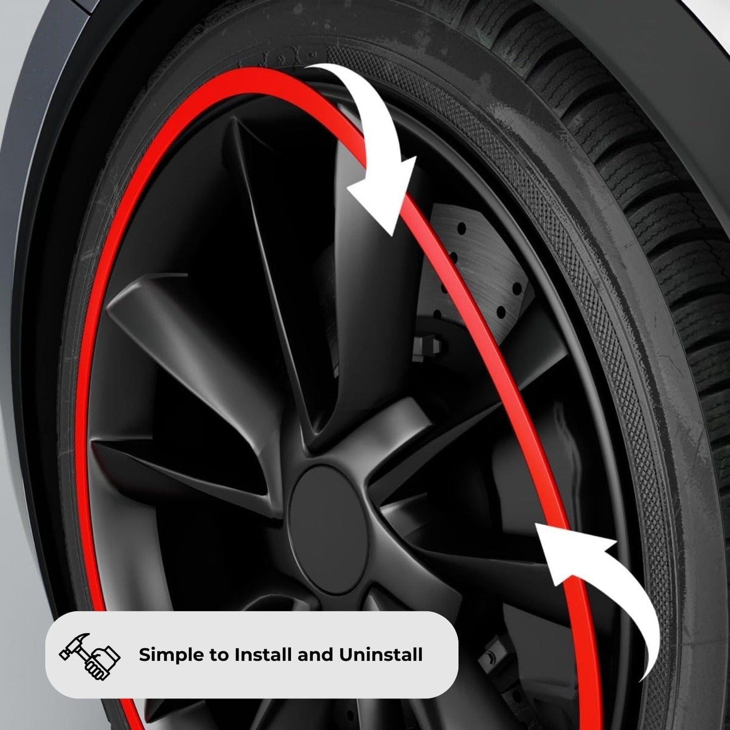 Cleviscoautomotive Tesla Accessories Rim protector