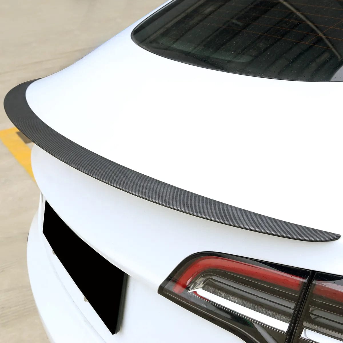 Cleviscoautomotive Tesla Accessories Spoiler Carbon Fiber