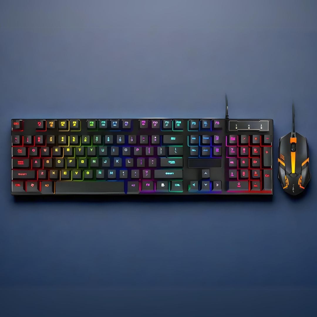 Cleviscogaming Gaming Accessories G Keyboard + Mouse