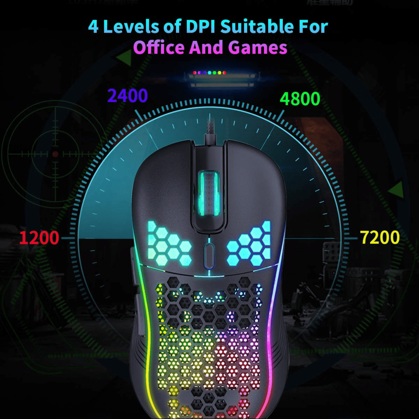 Cleviscogaming Gaming Accessories Gaming Mouse V2