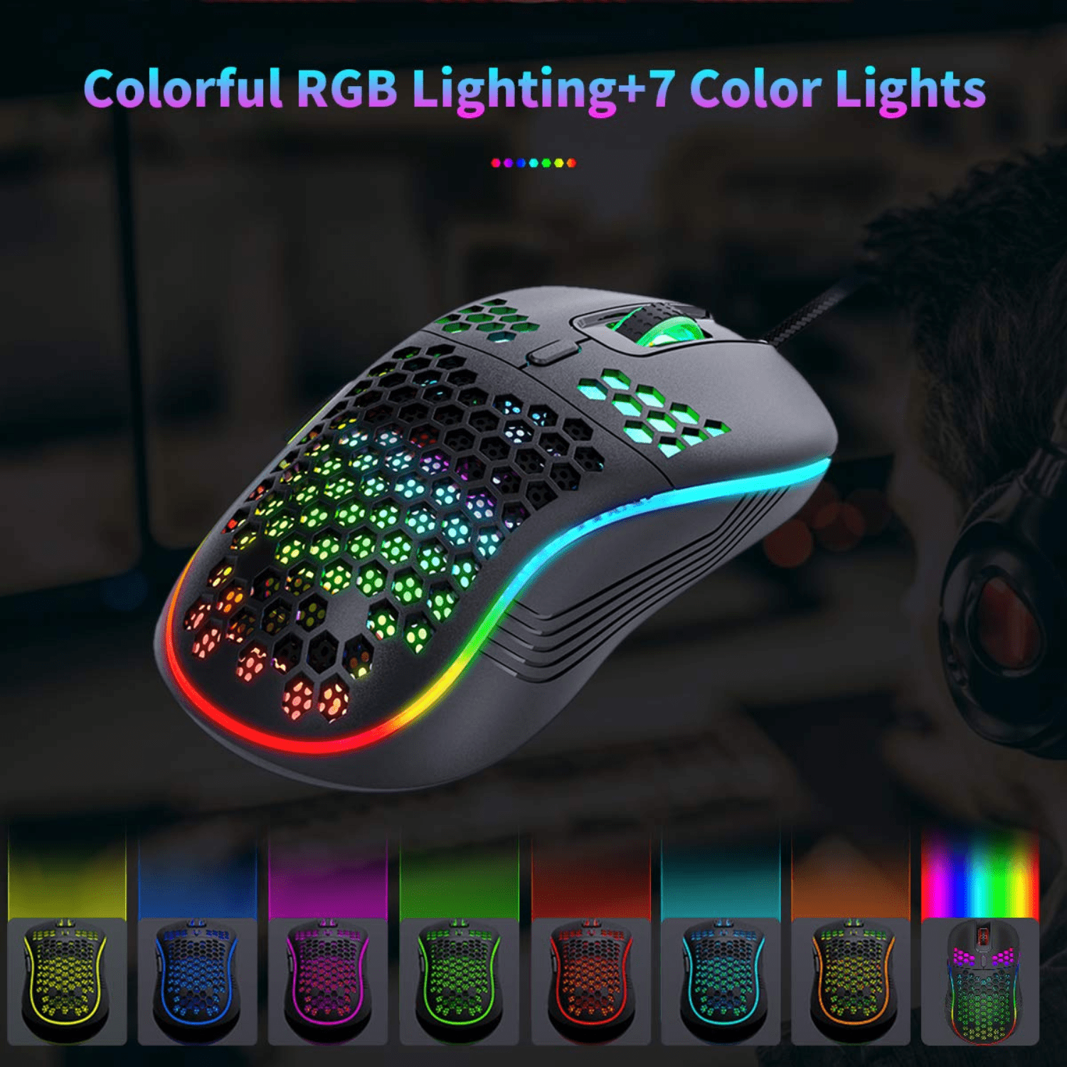 Cleviscogaming Gaming Accessories Gaming Mouse V2