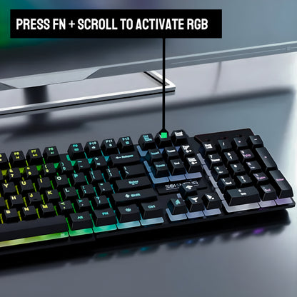 Cleviscogaming Gaming Accessories RGB Keyboard