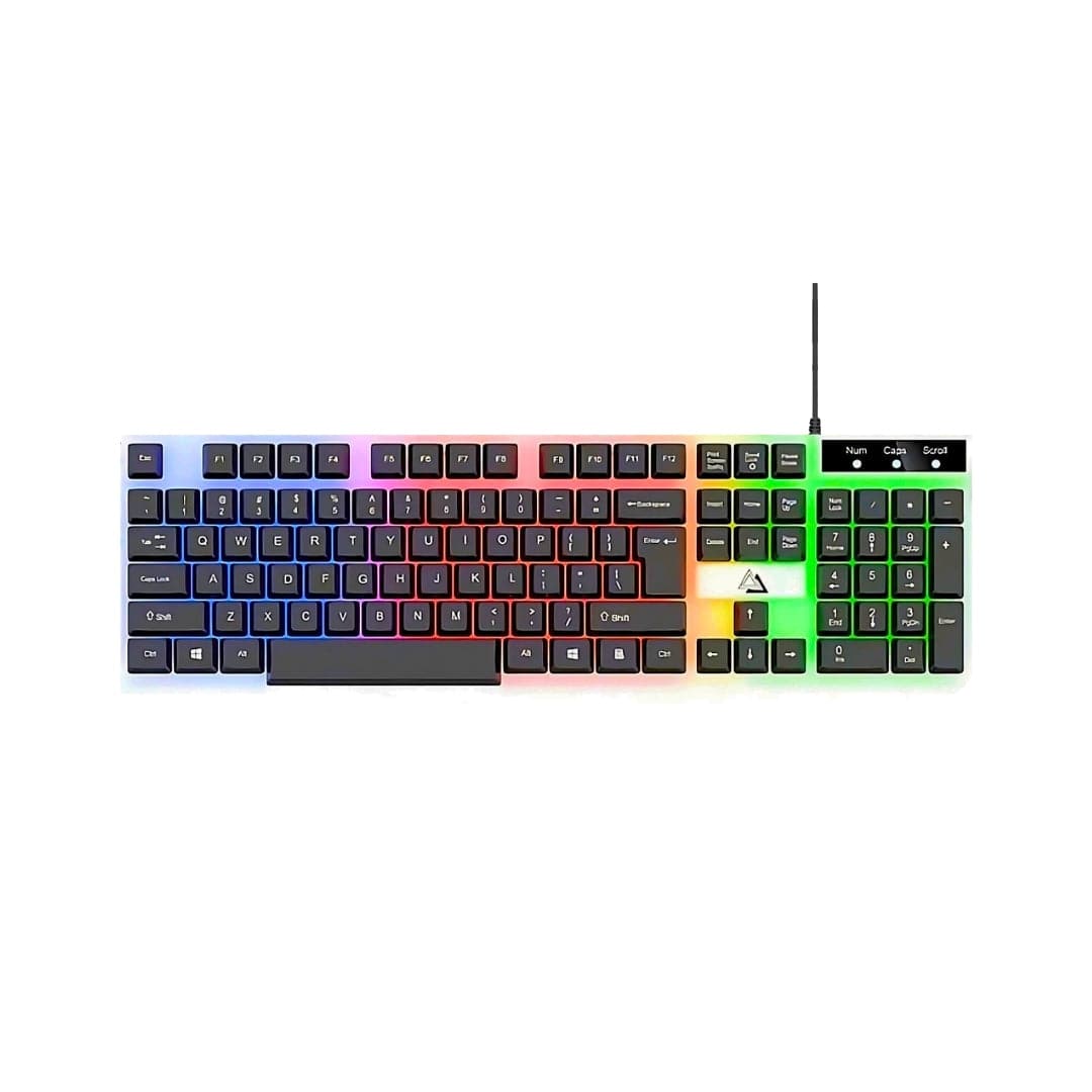 Cleviscogaming Gaming Accessories Black RGB Keyboard V2