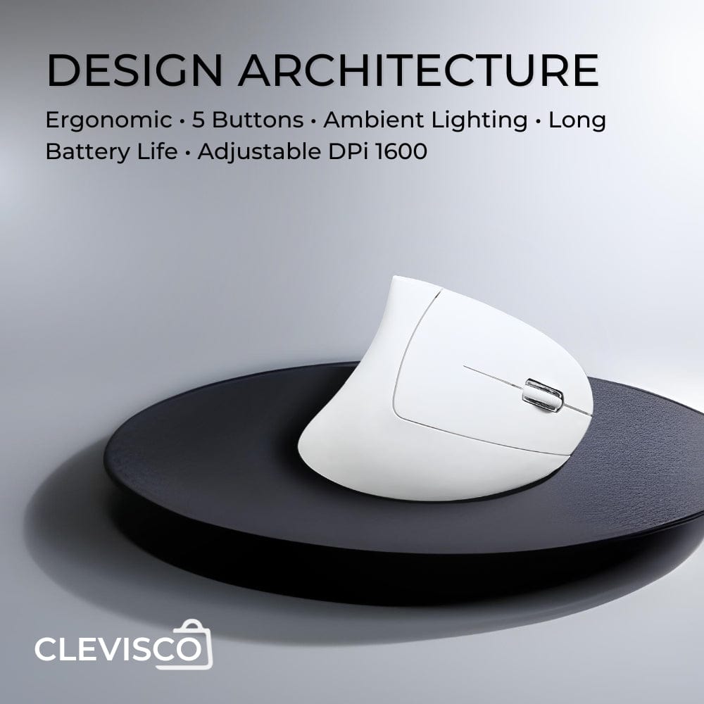 Cleviscoworkspace Electronics Ergonomic Mouse V1