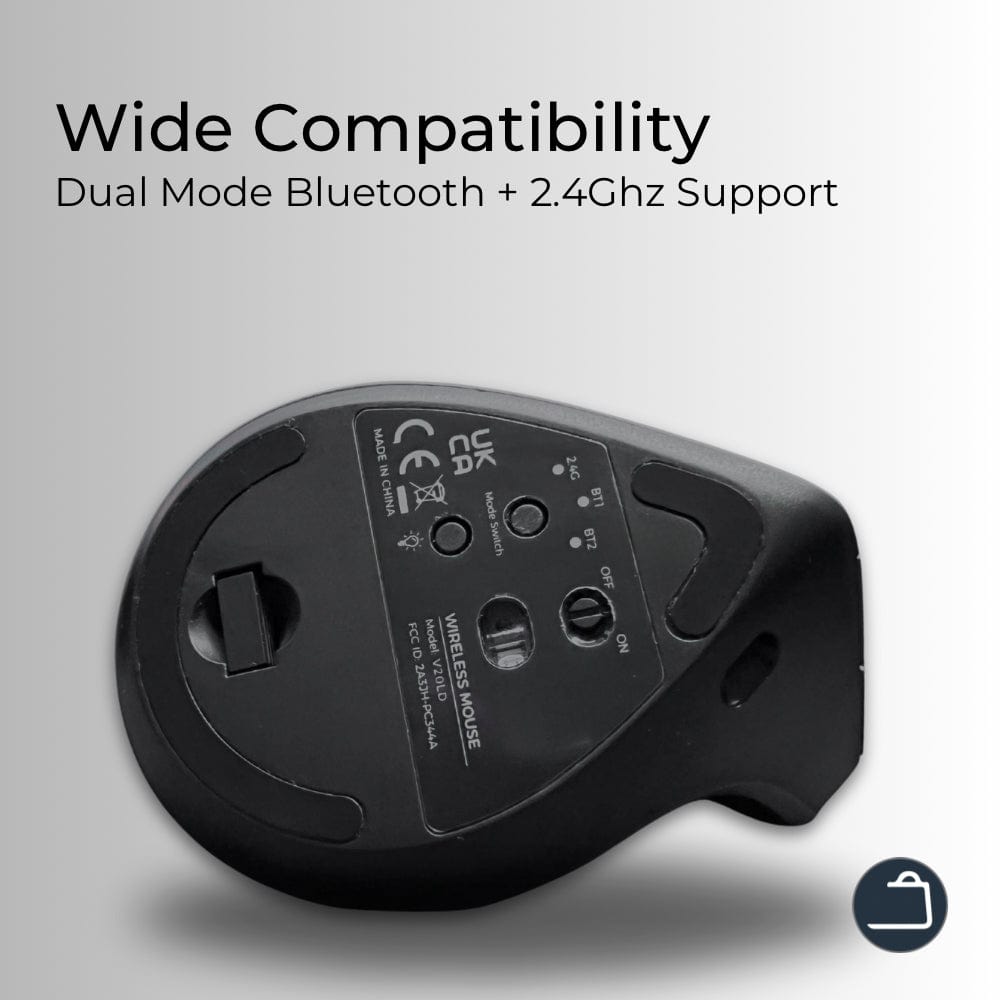 Cleviscoworkspace Electronics Ergonomic Mouse V2