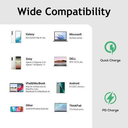 Cleviscoworkspace Electronics USB-C 90° Cable