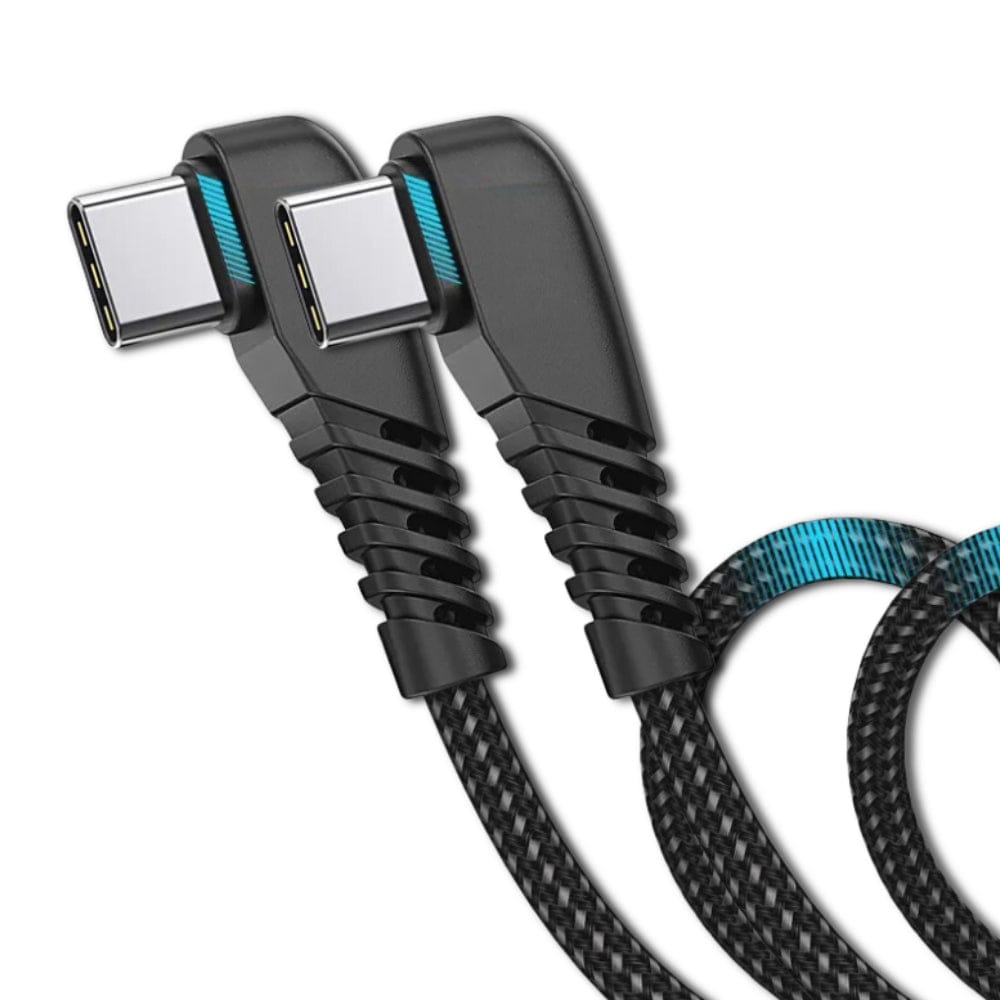 Cleviscoworkspace Electronics USB-C 90° Cable